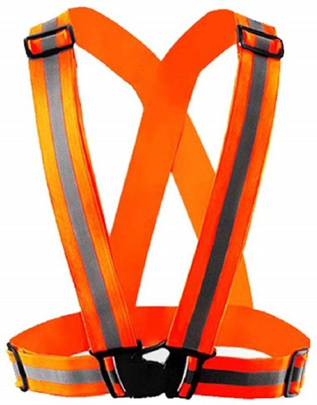 Lifekrafts clr_ref01 Safety Jacket  (Orange)