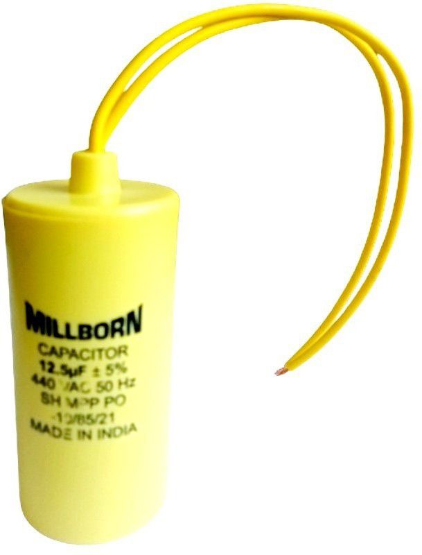 MILLBORN 12.5 MFD Electrolytic Capacitor  (Pack of 1)
