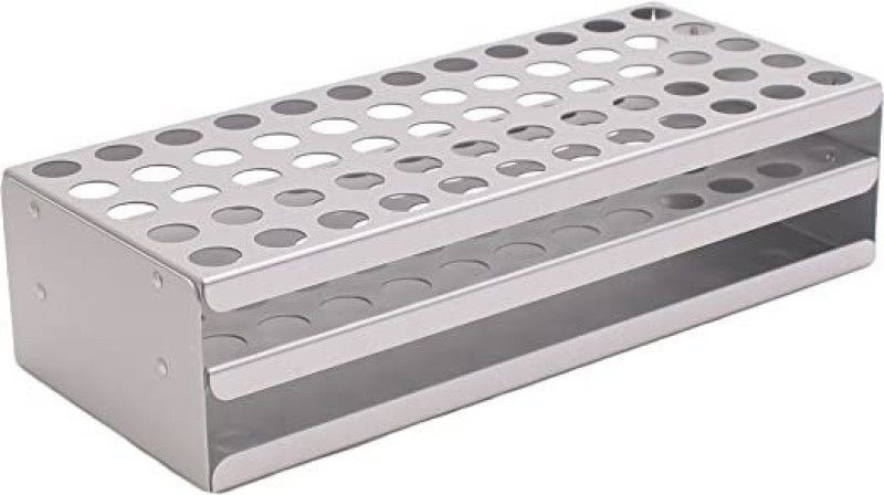 newverma TUBE STAND STAINLESS STEEL Stainless Steel Test Tube Rack  (18MM X 36 HOLES Steel)