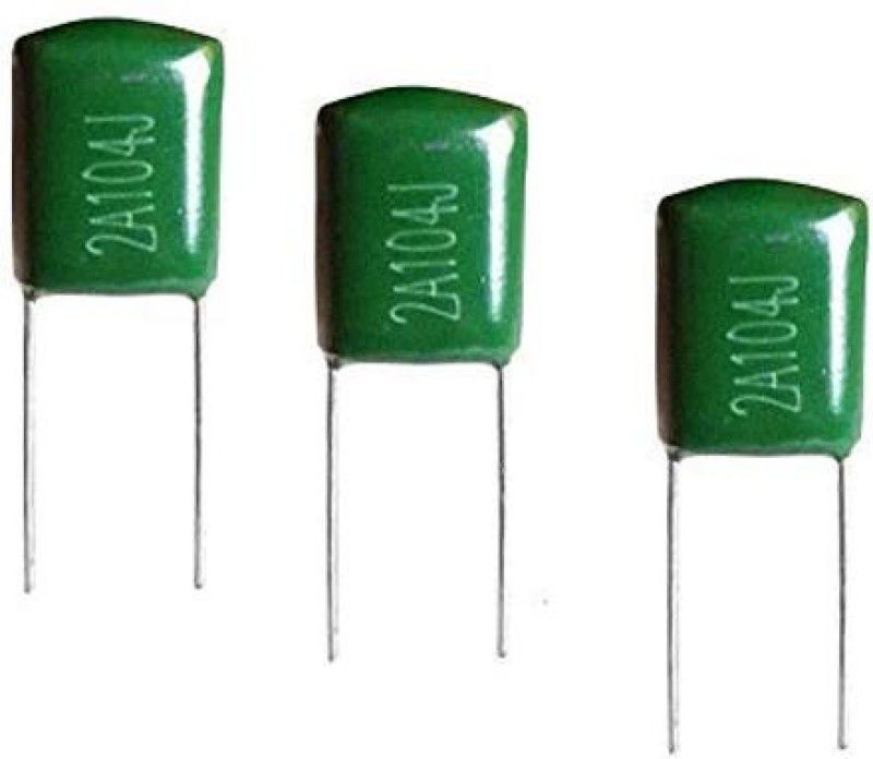 IHC 104j 100v 2A Polyester Capacitor(PACK OF 25) Paper Capacitor  (Pack of 25)