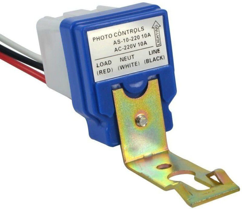 shoptron Photo Control Sensor Automatic Light Lighting Switch 10A 220V (As-10 Square) PIR Sensors
