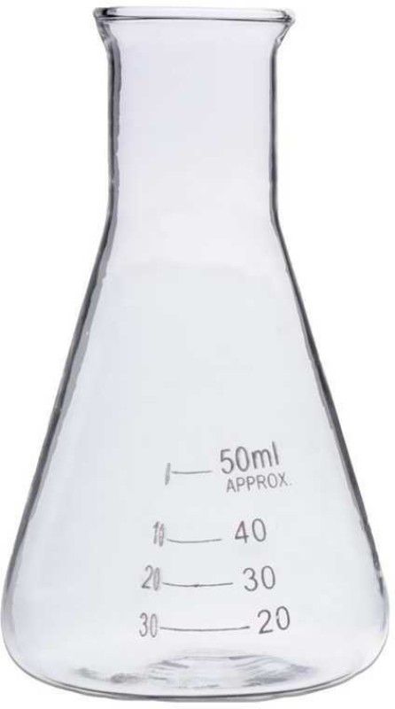PRIME BAKER Erlenmeyer Flask  (50 ml, Pack of 2)