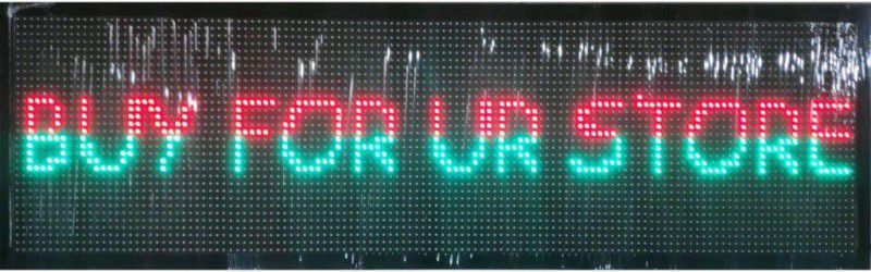 AJE P10 LED SCROLLING DISPLAY 4 FEET BY 1 FEET SANDWICH COLOR (RED / GREEN) LED Display