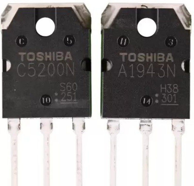 AQBP 2SA1943 + 2SC5200 TO-3P(N) NPN Transistor  (Number of Transistors 1)