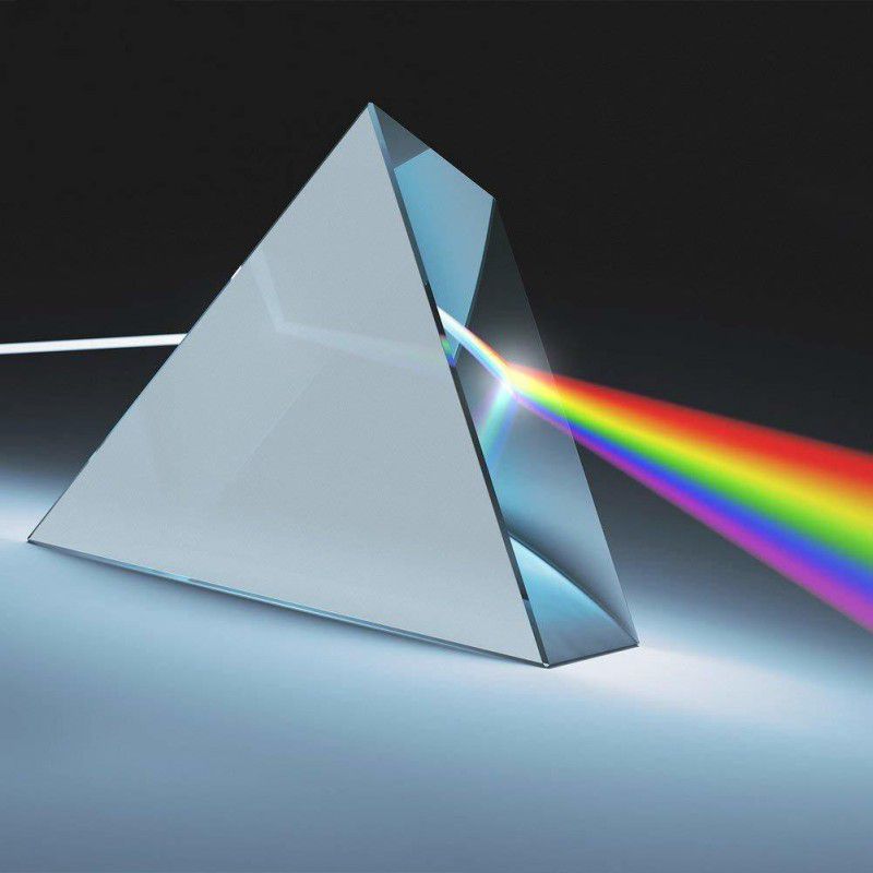 NORTONKIT NKIT-optical Glass Prism 50X50X50mm Solid Prism