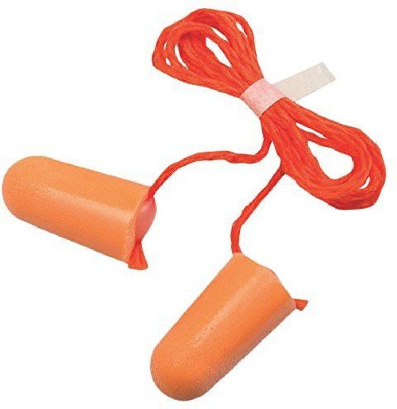 RAHUL PROFESSIONALS 3M Ear Plugs for Noise Reduction, For Industrial Use, Multiuse (Pack of 10) Ear Plug  (Orange)