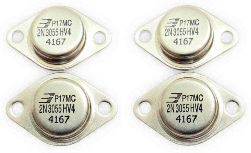 AQBP 2N3055 Transistor Pack of 4 pcs NPN Transistor  (Number of Transistors 1)
