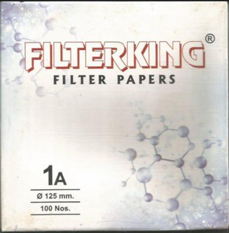 Apex Labs FilterKing Filter Paper A1 (110 mm) -Round Pack of 100 Nos Filter Paper  (125 mm)