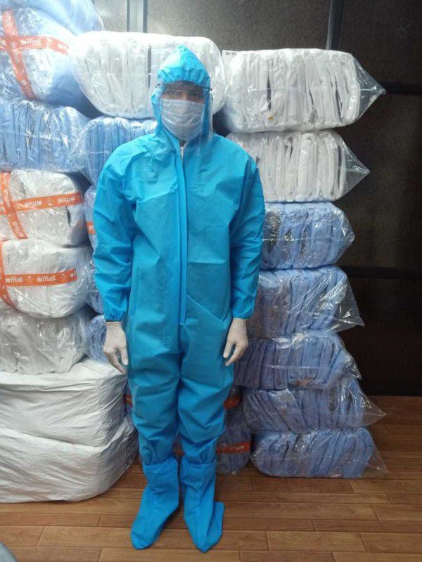 Nena Fashion ppe kit Safety Jacket  (BLUE)