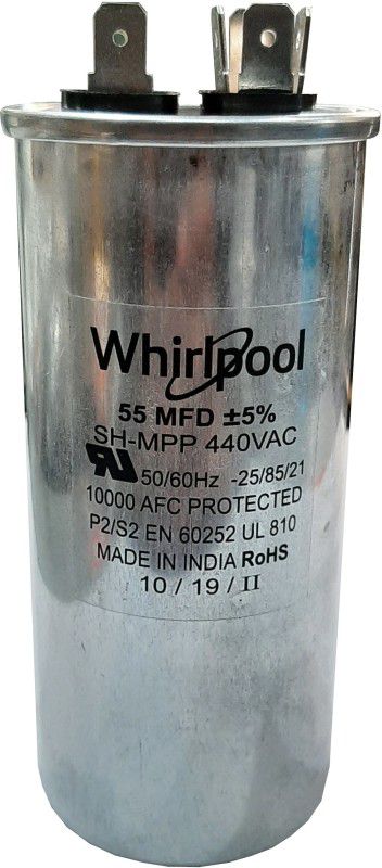 Whirlpool Original 55 MFD Capacitor For Air Conditioners Power Capacitor  (Pack of 1)