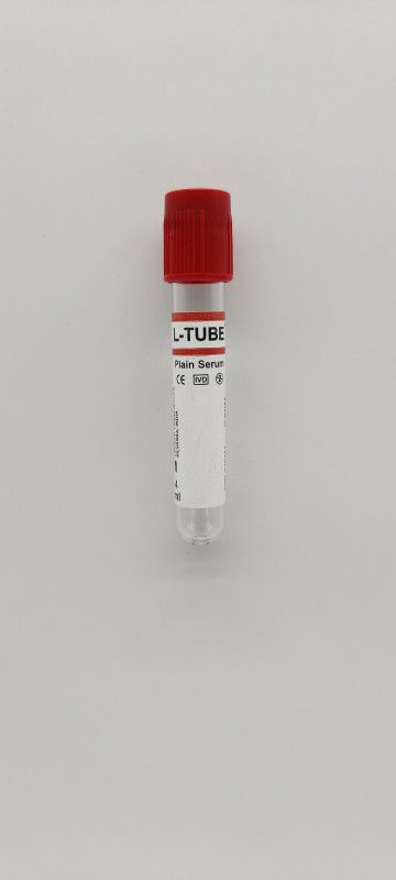 LEVRAM 6 ml Plain Polyethylene Test Tube  (7.5 cm 315 K Pack of 100)