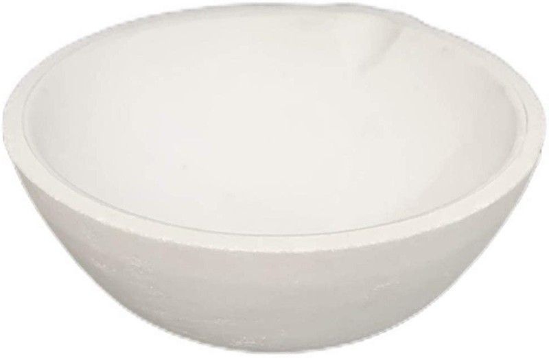 fozti White Ceramic Melting Crucible Dish Cup 70mm for High Temperature Refining Crucible