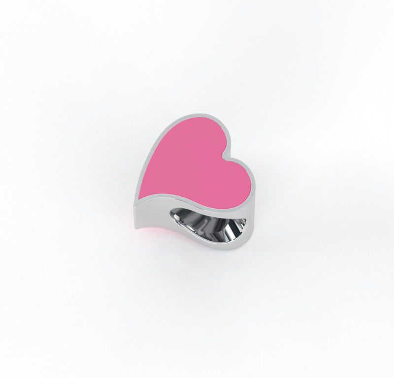 The Pink Lane POPPING PINK CHARM Sterling Silver Beaded Charm