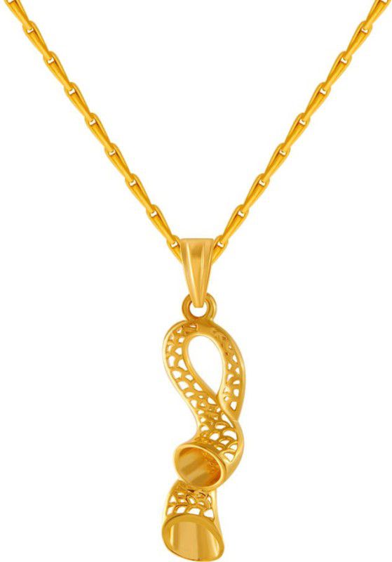 PC Chandra Jewellers AMAZEA 14kt Yellow Gold Pendant