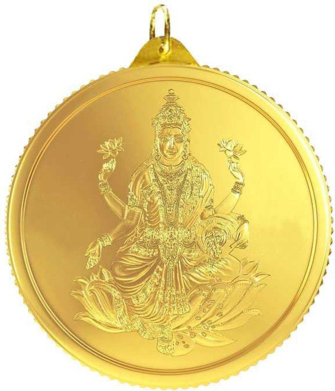 Vaibhav Jewellers Lakshmi 2.15 gm Pendant 24 (999) Yellow Gold Pendant