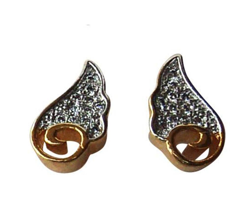 Indian metal stone setting ear ring 
