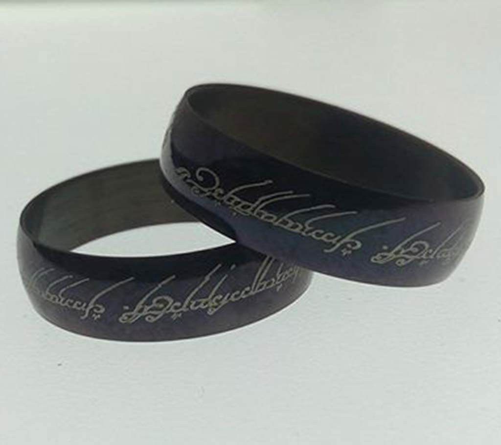 BLACK COLOR couple Rings