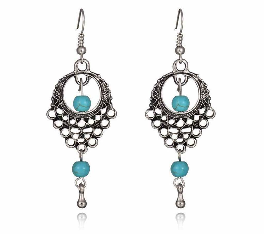 Brincos Blue vintage earrings 