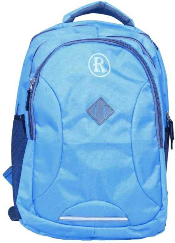 Medium 30 L Laptop Backpack Art 2  (Blue)