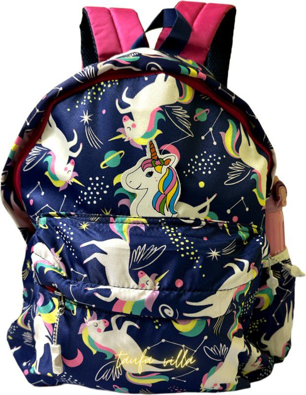 Small 14 L Backpack Unicorn Bag for Kids School Bag for Nursery/LKG/UKG Prep&Till Class3rd for Girls  (Purple)