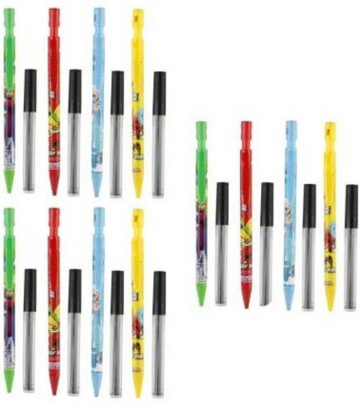 BVM GROUP 12 Pcs,2.0 Mechanical Pencil,Lead Pencils , Cartoon design Pencil  (Multicolor)
