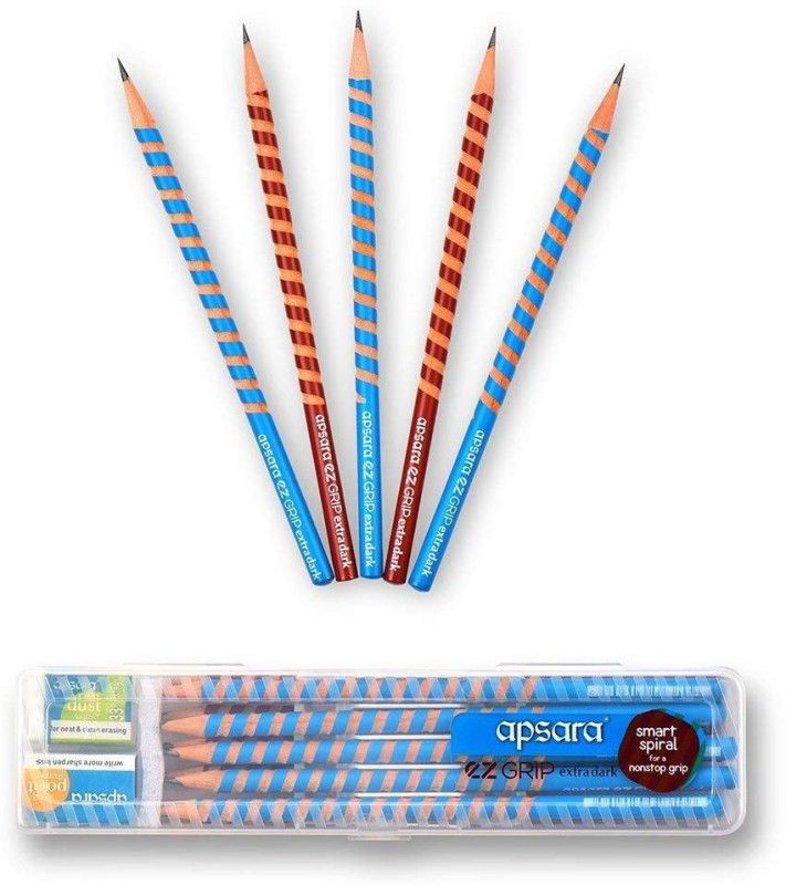 APSARA Ez Grip Pencil Pencil  (Multicolor)
