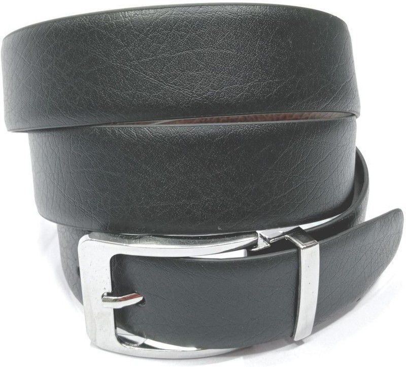 Boys Black Artificial Leather Belt