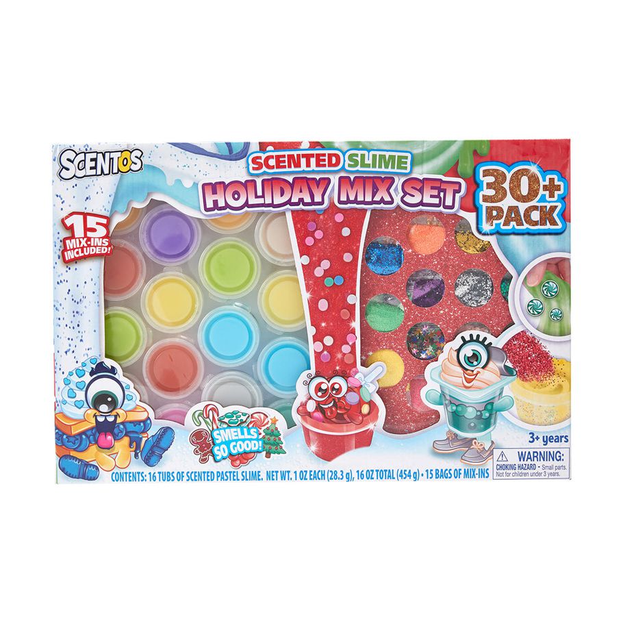 Scentos Scented Slime Holiday Mix Set