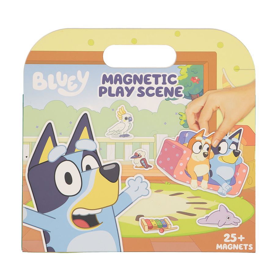 Bluey Magnetic Play Scene
