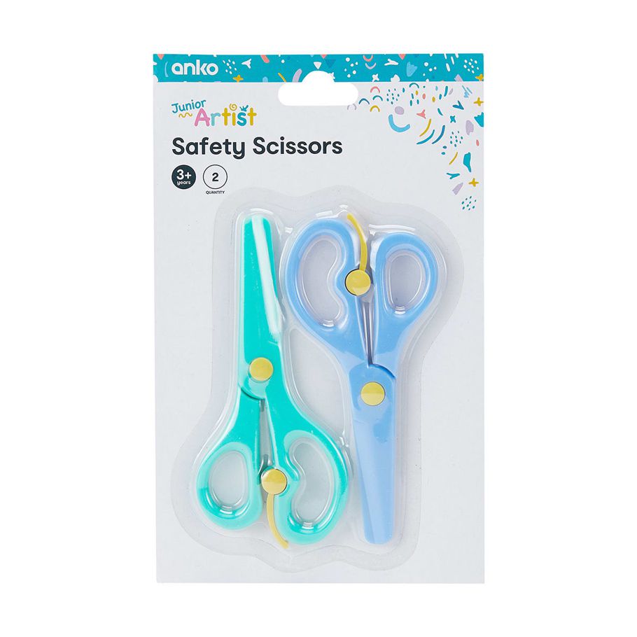 2 Pack Safety Scissors