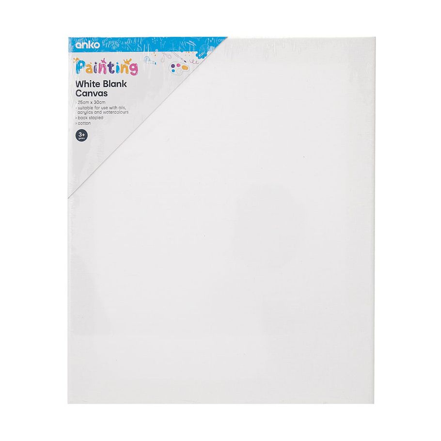 White Blank Canvas