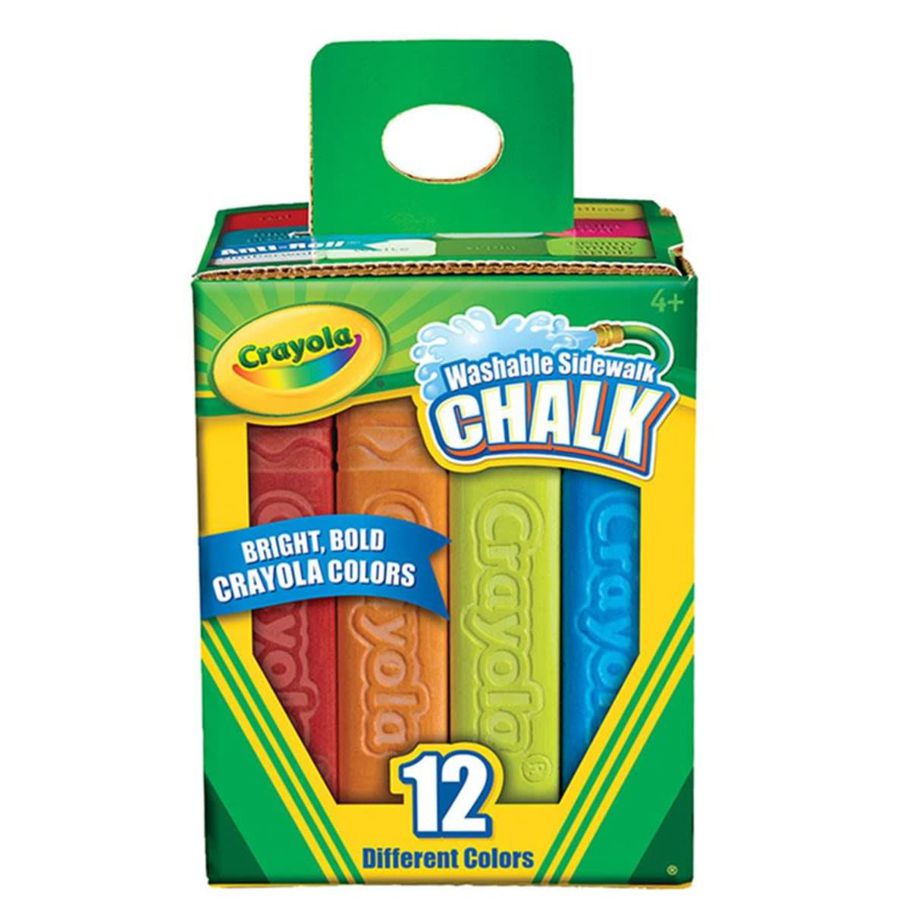 Crayola Sidewalk Chalk - Pack of 12