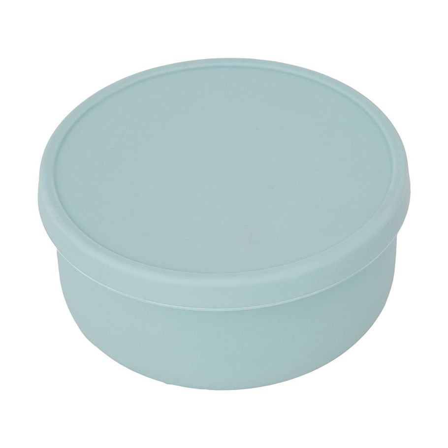 Silicone Bowl with Lid - Teal