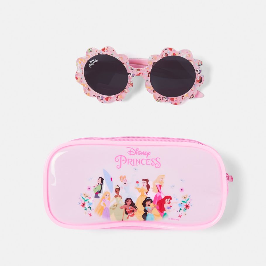 Disney Princess License Sunglasses and Case Set