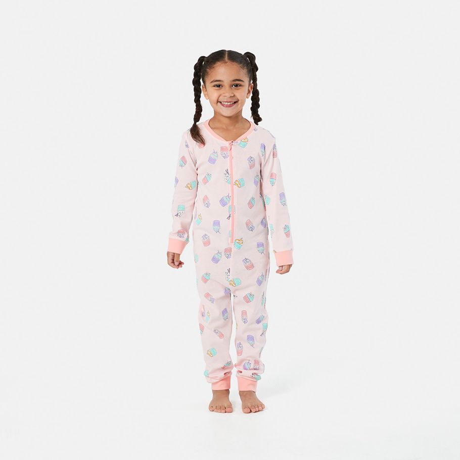 Ribbed All-in-One Sleepsuit