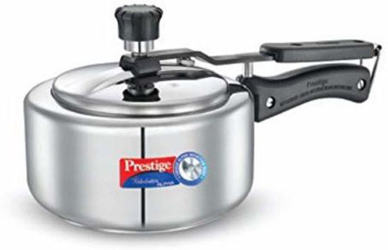 MOTI METAL INDUSTRIES MMI prestige cooker steel 2lit 2 L Induction Bottom Pressure Cooker & Pressure Pan  (Stainless Steel)