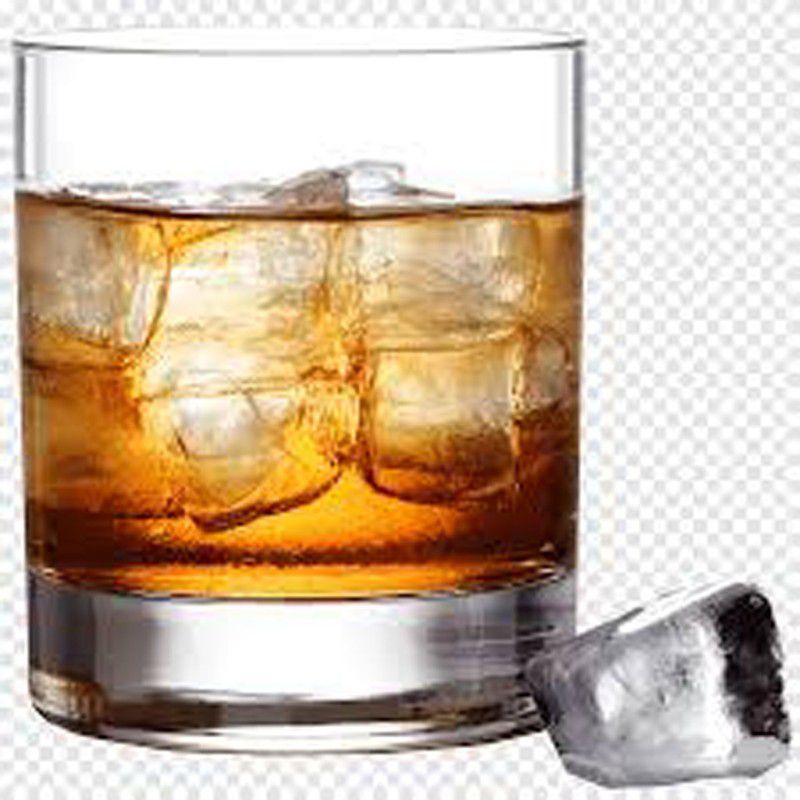 MRIYANGNI (Pack of 2) NBHR79 Glass Set Whisky Glass  (300 ml, Glass, Clear)