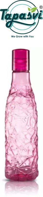 Mosaic Water Bottle 1000 ml Bottle  (Pack of 1, Pink, Plastic)