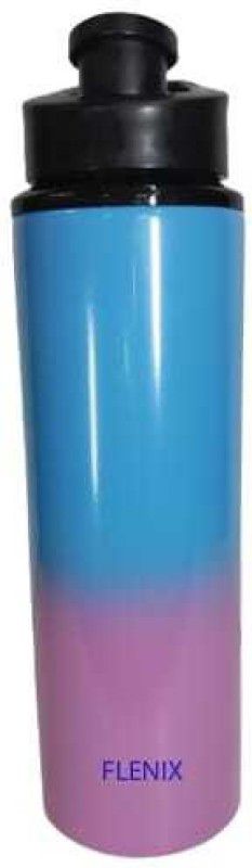 FLENIX Stainless Steel Fridge Water Bottle for Home Office School Kids ( 750ML BOTTLE ) 750 ml Bottle  (Pack of 1, Multicolor, Steel)
