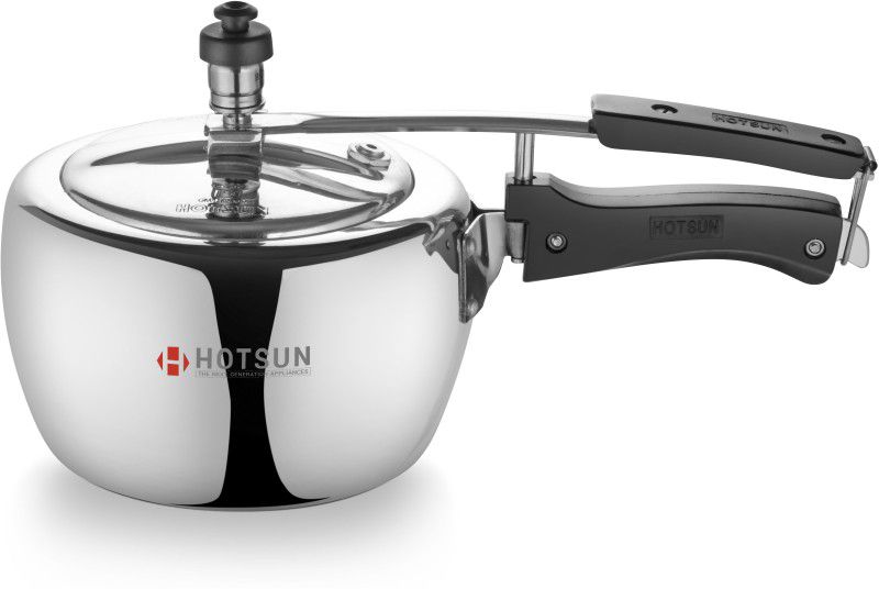 hotsun Apple Pressure Cooker 3Ltr- Silver-INDUCTION BASE 3 L Induction Bottom Pressure Cooker  (Aluminium)