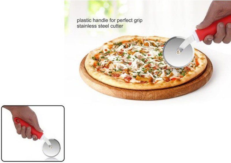 BadiWal Kitchen Tools sandwich Cutter Wheel Pizza Cutter Rolling Pizza Cutter  (Stainless Steel)