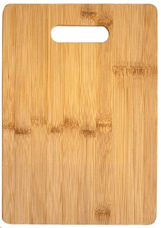 KitchenFest ®Reversible Wood Chopping Board for Kitchen | Large Cutting Board for Kitchen | Non-Skid Cutting Board,Wooden Serving Board , Pizza Platter Wooden Cutting Board  (Beige Pack of 1 Dishwasher Safe)