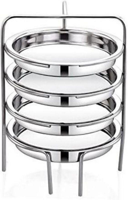 Expresso Stainless Steel Steamer 4 plates Stainless Steel Steamer  (0.18 L)