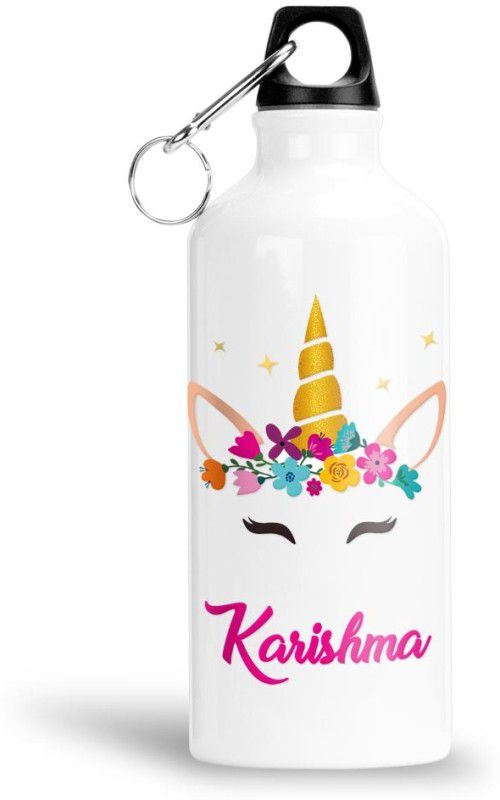 FABTODAY Unicorn Water Bottle for Kids - Best Happy Birthday Gift, Karishma 750 ml Bottle  (Pack of 1, Multicolor, Aluminium)