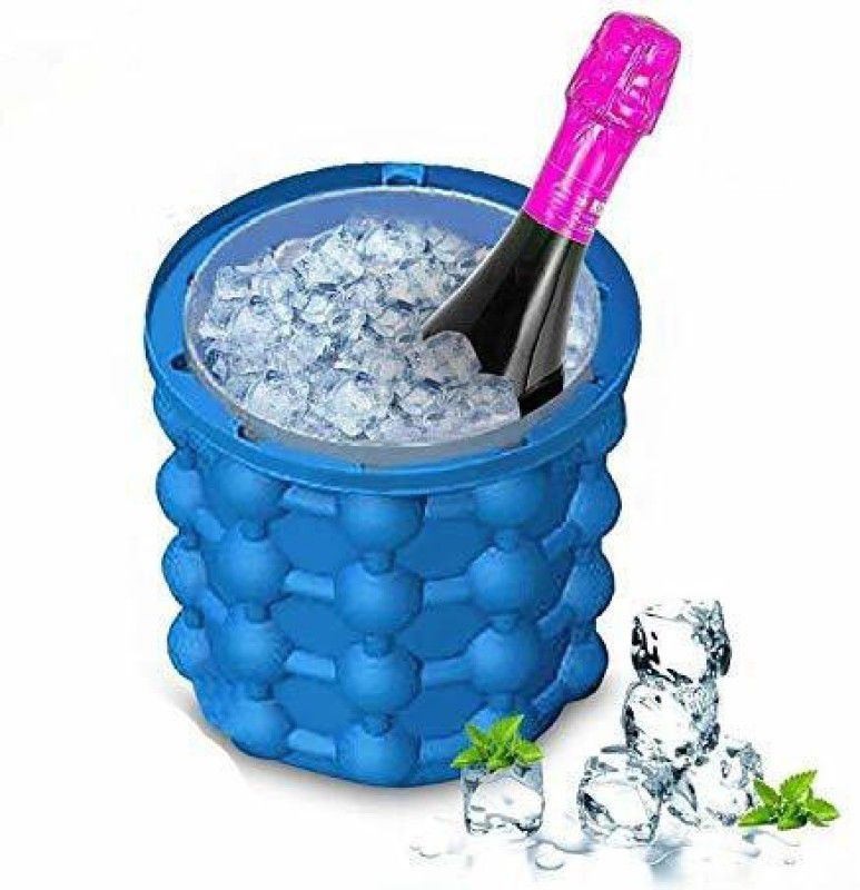 Miranshi Enterprise 1000 L Silicone ICE BUCKET MOULD TC Ice Bucket  (Blue)