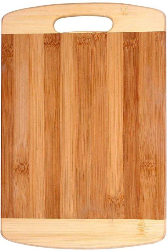 Eshmil Wooden Chopping Board Wooden Cutting Board  (Brown Dishwasher Safe)