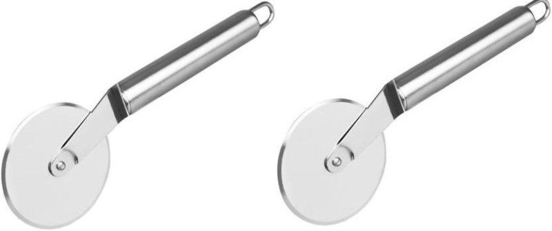 COOKWAGON KITCHEN ACCESSORIES PIZZA CUTTER PACK OF 2 Rolling Pizza Cutter  (Steel)