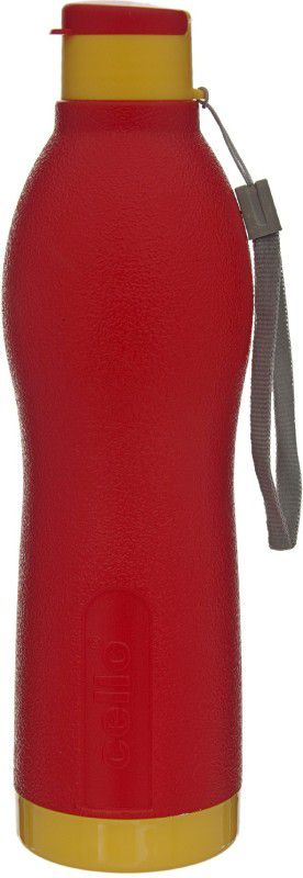 cello Oasis Insulated Water Bottle 700 ml Bottle  (Pack of 1, Red, Plastic)