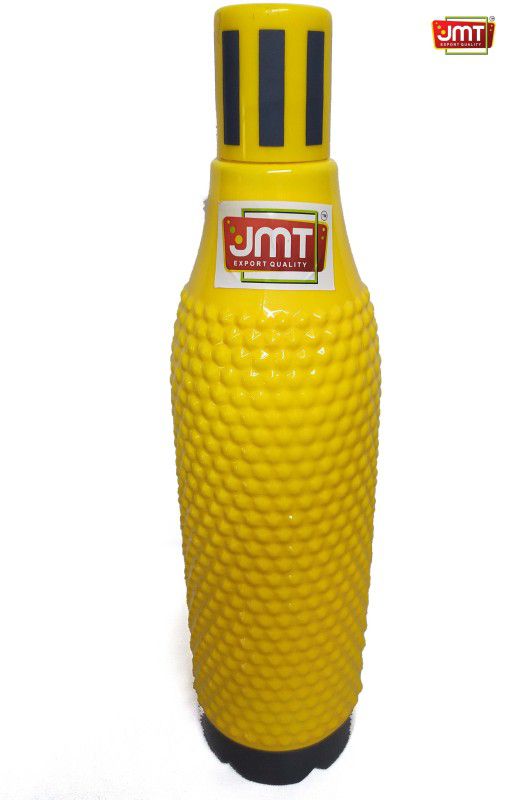 JMT Kool Honeycold water bottle 1100 ml Bottle  (Pack of 1, Yellow, Plastic)