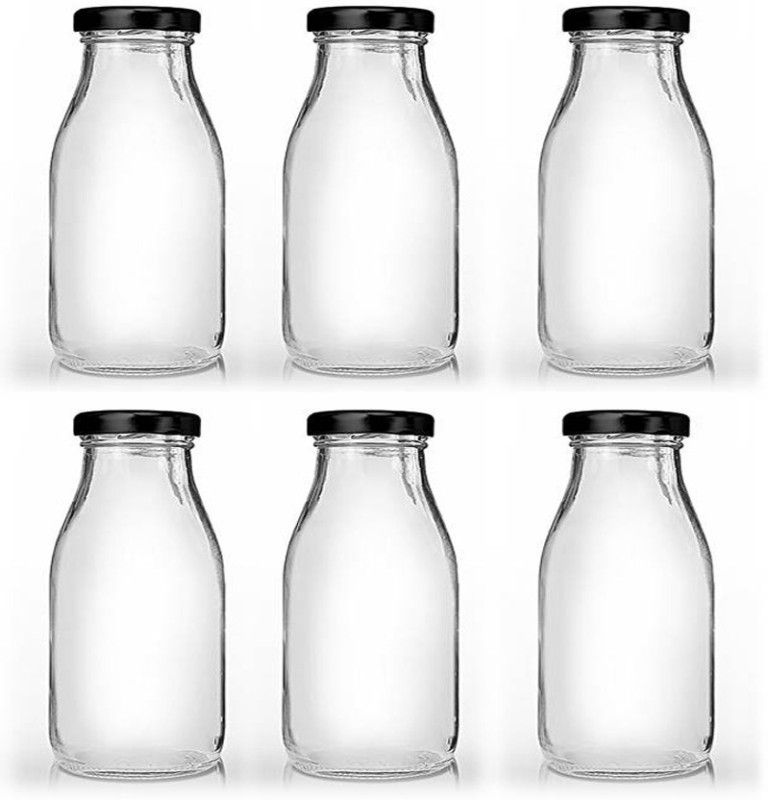 GLAMOROUS SINK119 1000 ml Bottle  (Pack of 6, Multicolor, Glass)